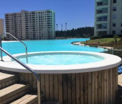 Laguna En Algarrobo Bagian luar foto
